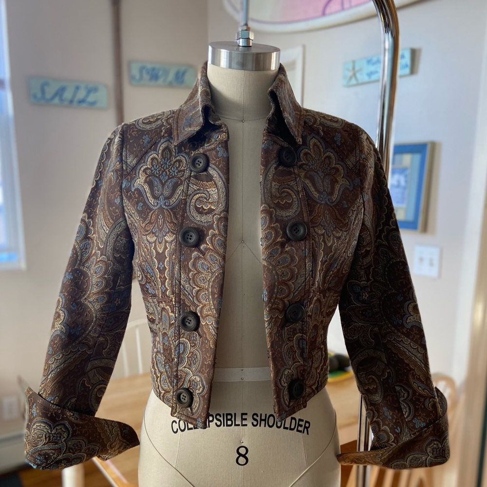 Gorgeous Paisley Jacquard Jacket